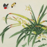 凌雪 三尺斗方《蘭韻飄香》 北京美協(xié)會員