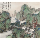 吳顯剛 《昨夜山中宿雨晴》 貴州七星關(guān)美協(xié)主席