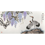 【已售】朱祖義 四尺《紫氣東來》 中國老子書畫院副院長