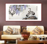 【已售】朱祖義 四尺《紫氣東來》 中國老子書畫院副院長