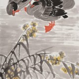 王永剛 三尺《蘆花深處聽江流》 國家一級(jí)美術(shù)師