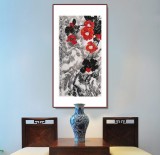 【已售】王永剛 三尺《紅心似火》 國家一級美術師