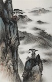 【已售】劉金河 《黃山云松》中國(guó)美術(shù)家協(xié)會(huì)會(huì)員