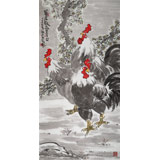 【已售】劉紀(jì) 四尺《冠居極品至三公》 中國畫大家 真跡收藏（詢價(jià)）