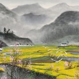 【已售】周佑林 四尺《春風(fēng)十里漫幽香》微信（詢價(jià)）價(jià)優(yōu)