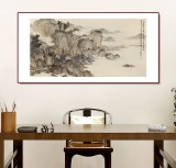 【已售】吳顯剛 四尺《山光積翠》 貴州七星關(guān)美協(xié)主席