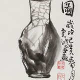 【已售】黃云鴻 三尺斗方《清香圖》