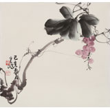 【已售】黃云鴻 三尺斗方《紫氣東來》