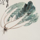 【已售】黃云鴻 三尺斗方《百財(cái)圖》