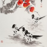 王寶欽 四尺《事事如意》當(dāng)代花鳥牡丹畫名家（詢價(jià)）