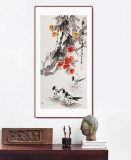 王寶欽 四尺《事事如意》當(dāng)代花鳥牡丹畫名家（詢價(jià)）