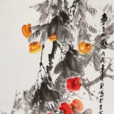 王寶欽 四尺《事事如意》當(dāng)代花鳥牡丹畫名家（詢價(jià)）