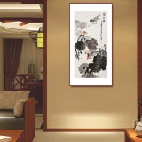 王寶欽 四尺《荷香》當(dāng)代花鳥牡丹畫名家（詢價(jià)）