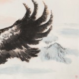 【已售】向士平 四尺《浩氣橫空》 三峽大學(xué)藝術(shù)學(xué)院教授