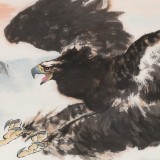 【已售】向士平 四尺《浩氣橫空》 三峽大學(xué)藝術(shù)學(xué)院教授