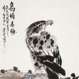 【已售】梁景欣 三尺《高瞻遠(yuǎn)矚》 學(xué)院派畫(huà)家