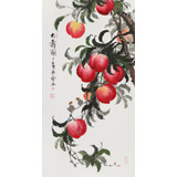 【已售】黃藝三尺風(fēng)水吉利國畫《大壽圖》