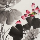 【已售】王寶欽 四條屏《花鳥四季》 當(dāng)代花鳥牡丹畫名家（詢價(jià)）