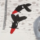 【已售】王永剛 四尺斗方《年年有余圖》 國家一級美術師