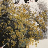 【已售】王寶欽 六尺《賞春圖》當(dāng)代花鳥(niǎo)牡丹畫(huà)名家（詢價(jià)）