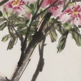 陳丹暉 《杜鵑花開》 江蘇省美協(xié)會員 清華美院助教