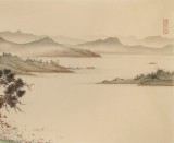 吳顯剛 六尺《松亭高逸》 貴州七星關(guān)美協(xié)主席