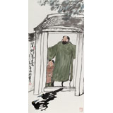 王永剛 三尺《開門見喜》 78歲國(guó)家一級(jí)美術(shù)師