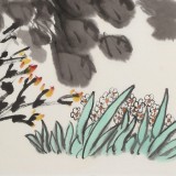 王偉寧《國色天香》 青年書畫才俊 河南美協(xié)會員