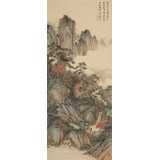 吳顯剛 大三尺《云壑松風(fēng)圖》 貴州七星關(guān)美協(xié)主席