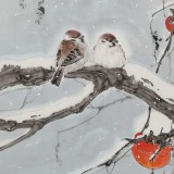 【已售】陳薪名《事事如意》 中美協(xié)會員吉祥水墨 第六屆全國花鳥畫展金獎獲得者