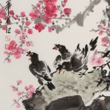 王寶欽 四尺《清氣圖》當(dāng)代花鳥牡丹畫名家（詢價(jià)）