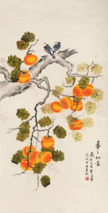 【已售】凌雪 四尺《事事如意》 北京美協(xié)會員