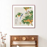 【已售】凌雪 四尺斗方《事事如意》 北京美協(xié)會(huì)員