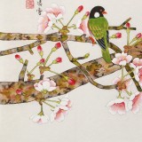 【已售】凌雪 四尺斗方《春花爛漫》 北京美協(xié)會(huì)員