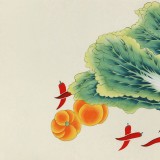 【已售】凌雪 三尺《百財(cái)圖》 北京美協(xié)會(huì)員