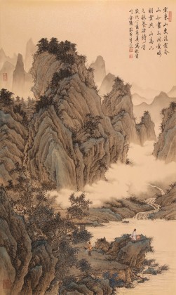 【已售】吳顯剛 《溪山雅居》 貴州七星關(guān)美協(xié)主席