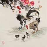 【已售】王寶欽四尺《富貴吉祥》當代花鳥牡丹畫名家（詢價）