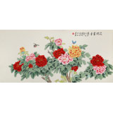 【已售】凌雪 四尺《花開富貴》 北京美協(xié)會員