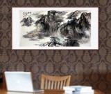 楊春 四尺《春韻》老一輩廣西著名山水畫家 2005年作