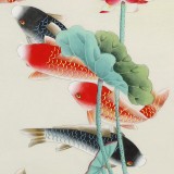 凌雪 四尺《年年有余》 北京美協(xié)會員