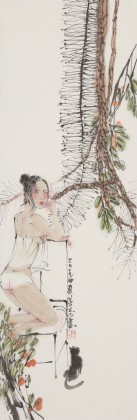 【已售】王其志 《清涼》  中美協(xié)會員 江蘇贛榆美協(xié)副主席