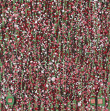 【已售】原中文聯(lián)編輯部主任 閻世宏 四尺斗方《桃花》（詢價(jià)）