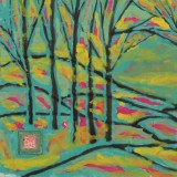 原中文聯(lián)編輯部主任 閻世宏 四尺斗方《陽(yáng)春》（詢價(jià)）