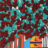 原中文聯(lián)編輯部主任 閻世宏 四尺斗方《品味》（詢價）