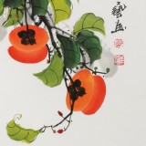 【已售】黃藝三尺斗方 《事事如意》