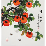 【已售】黃藝三尺斗方《事事如意》