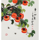 【已售】黃藝三尺斗方《事事如意》