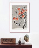 陳薪名《喜柿多》 中美協(xié)會員 第六屆全國花鳥畫展金獎獲得者