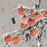 陳薪名《喜柿多》 中美協(xié)會員 第六屆全國花鳥畫展金獎獲得者