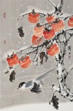 陳薪名《喜柿多》 中美協(xié)會員 第六屆全國花鳥畫展金獎獲得者